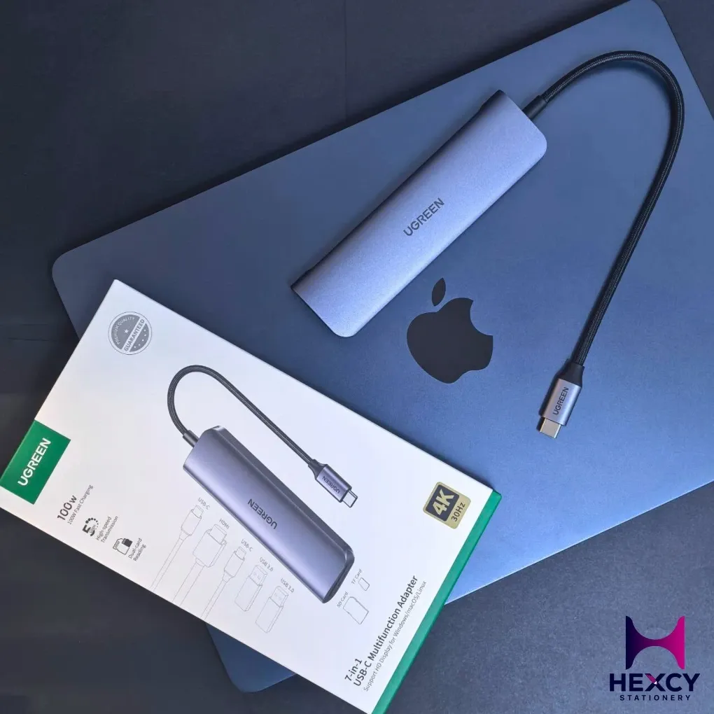 [CM512] UGREEN Revodok 107 7-in-1 USB-C Hub (4K@60Hz / 100W PD)