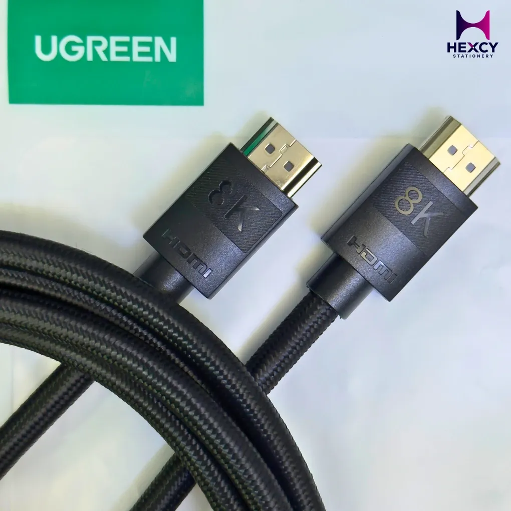 [HD150] UGREEN LAN Cable, 2M Mesh, Category 8 Connector, Ultra High Speed 40Gbps/2000MHz, CAT8 Compliant, Ethernet Cable, Prevents Clip Breakage, Shielded, Compatible with Modem, Router, PS3, PS4, Xbox