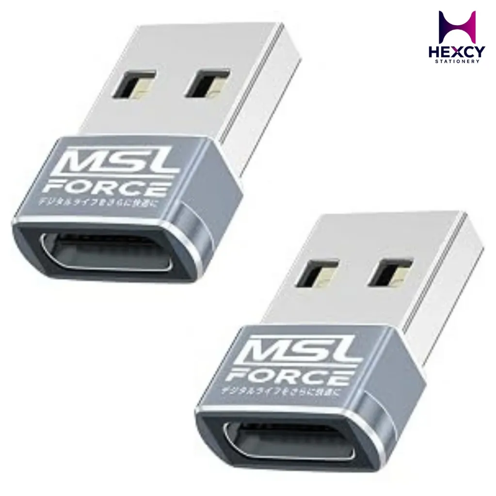 MSL FORCE USB Type-C Male to USB-A Female 5Gbps OTG Adapter (uc0113)