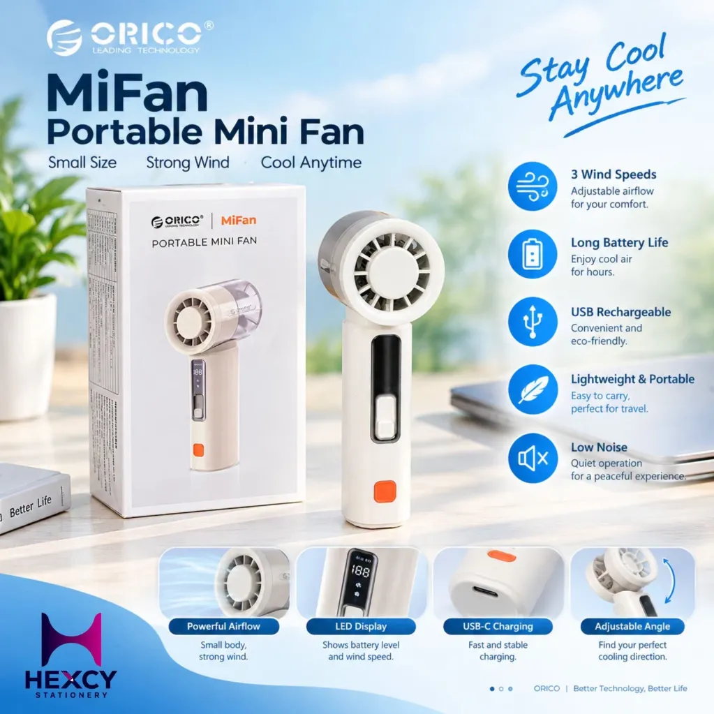 Orico MiFan1 Ice-Cool Upgrade Handheld Fan