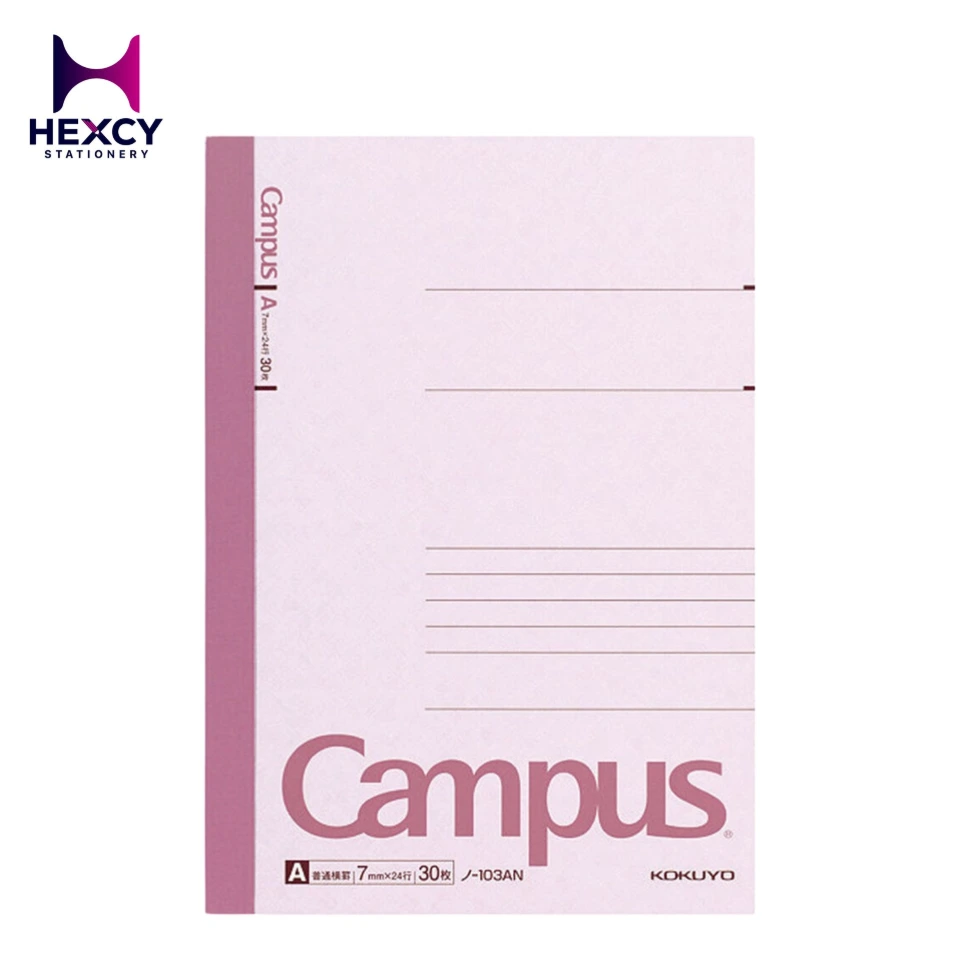 [103AN] Kokuyo Campus Notebook, A5, Ruled, 30 Sheets