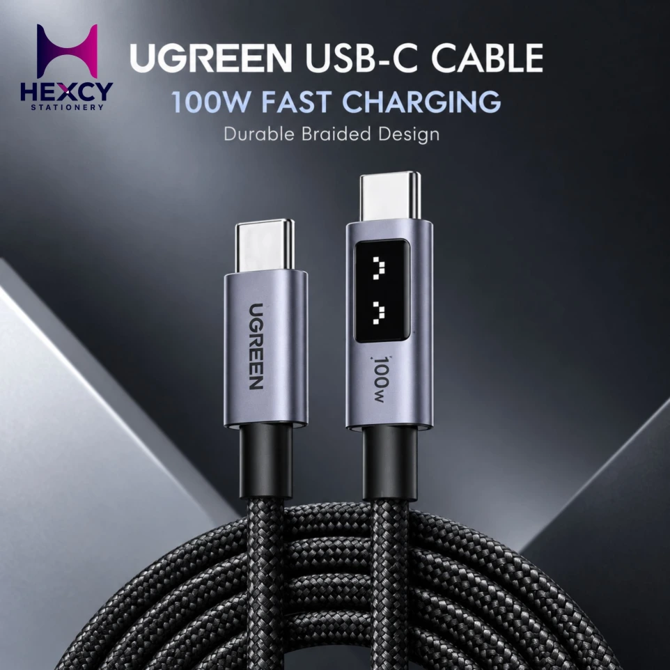 [L509] Ugreen Uno USB-C to USB-C PD Fast Charging Cable 1M
