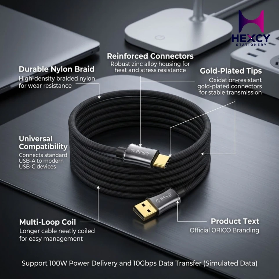 Orico C To C 60W Aura Charger Cable