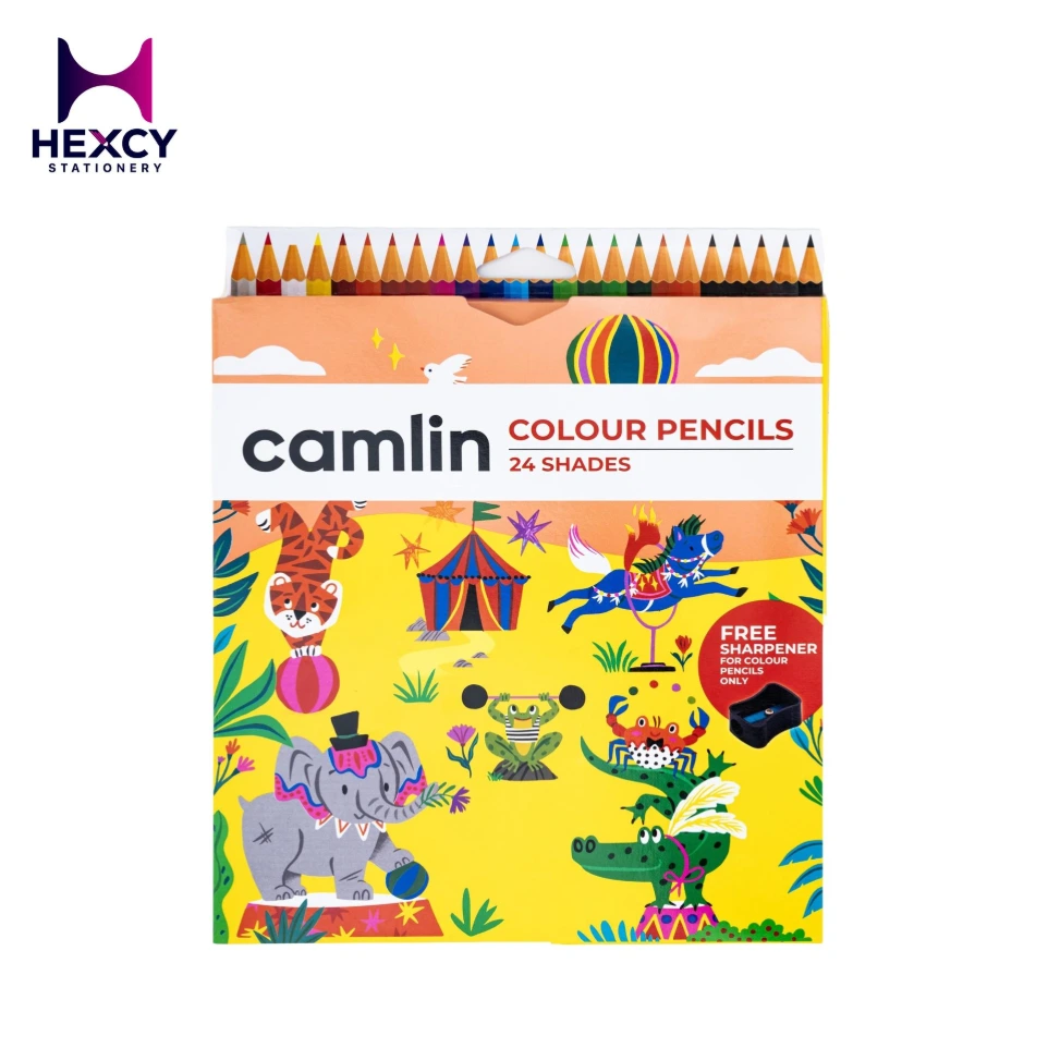 [4192567] Camlin Colour Pencils 24 Shades
