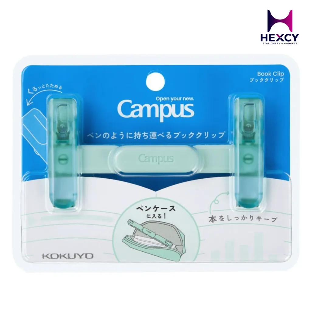Kokuyo Campus AMBC-H01W Portable Book Clip