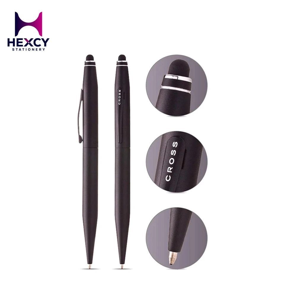 CROSS AT0652-1 Cross Ballpoint Pen, Multi-Function Pen, Satin Black