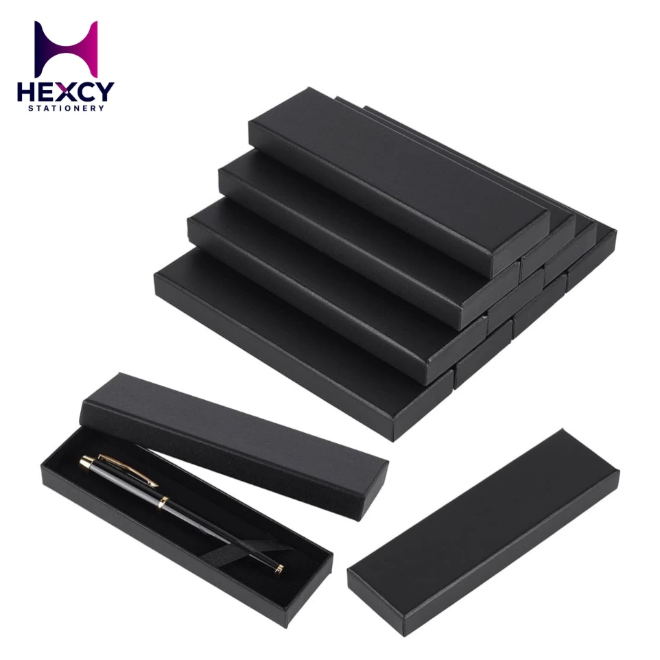 BENECREAT Ballpoint Pen Gift Box Rectangle Cardboard
