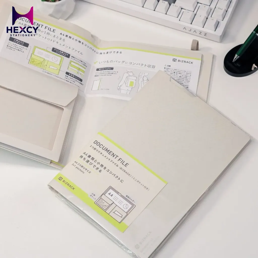 [BRFLD950W] Kokuyo Document File BIZRACK A4 2-fold (White)