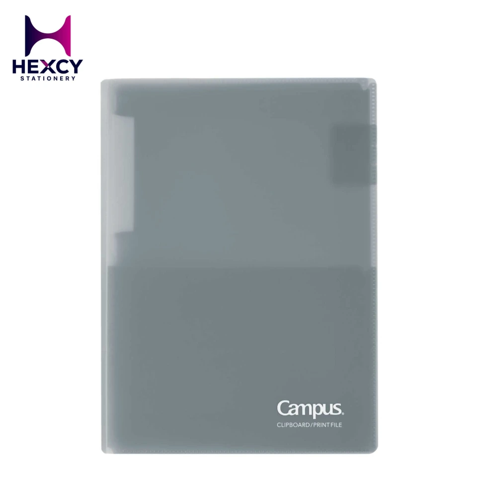[CEH755M] Kokuyo Campus Print File that can also be Clipboard Gray