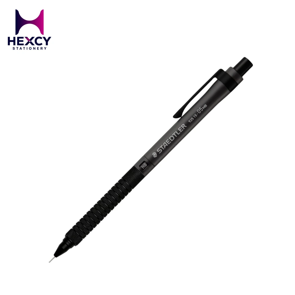 STAEDTLER Mechanical Pencil, 0.5mm, Drafting Mechanical Pencil, 925 15, Metal (Black)