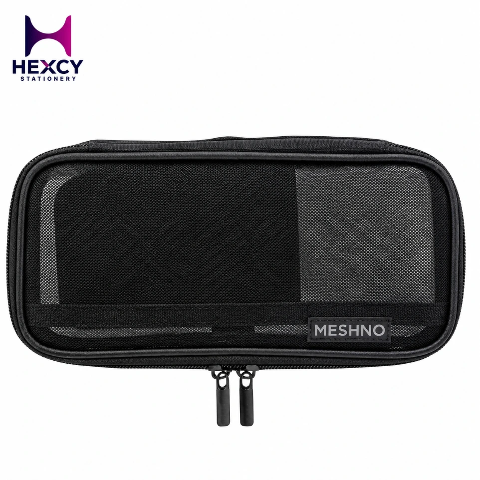 Sunstar Stationery MESHNO Mesh Pen Case (Black)