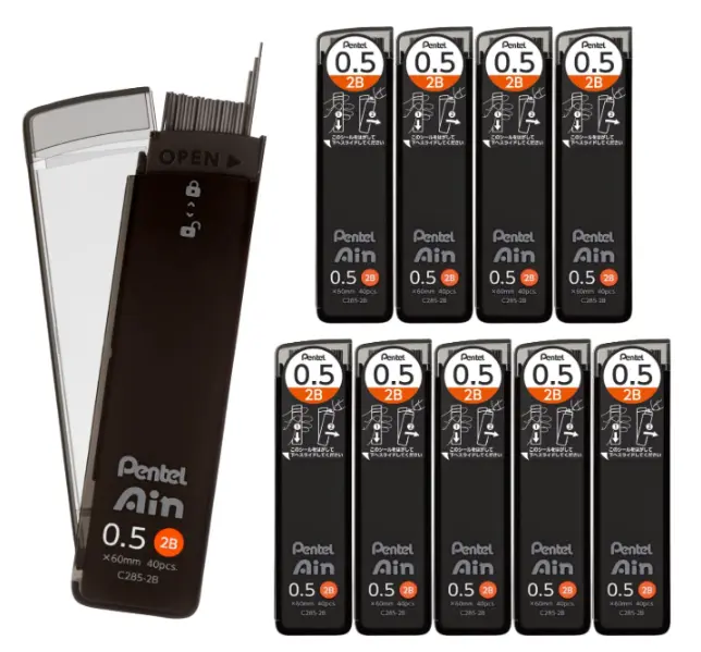 [C285-2B] Pentel Ain Stein Lead-2B 0.5
