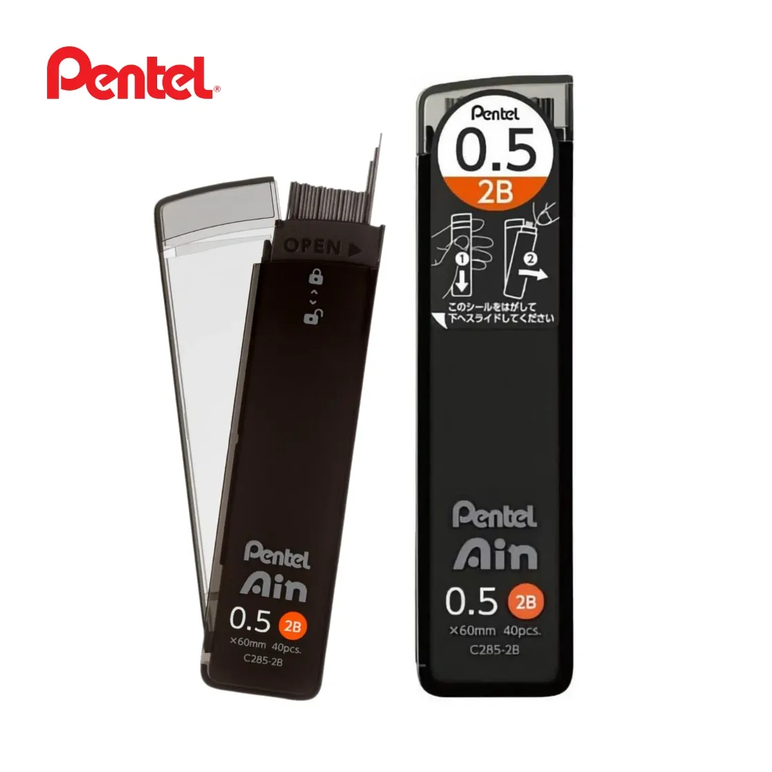 Pentel Ain Stein Lead-2B 0.5