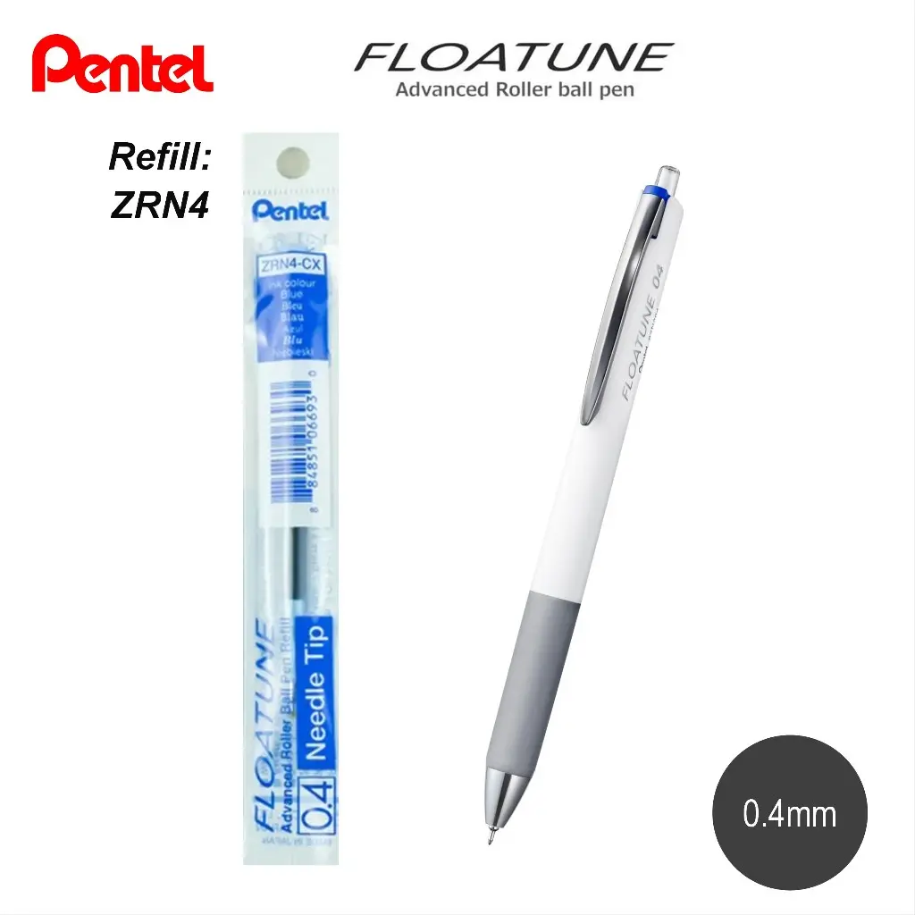 Pentel Floatune Gel Pen 0.4