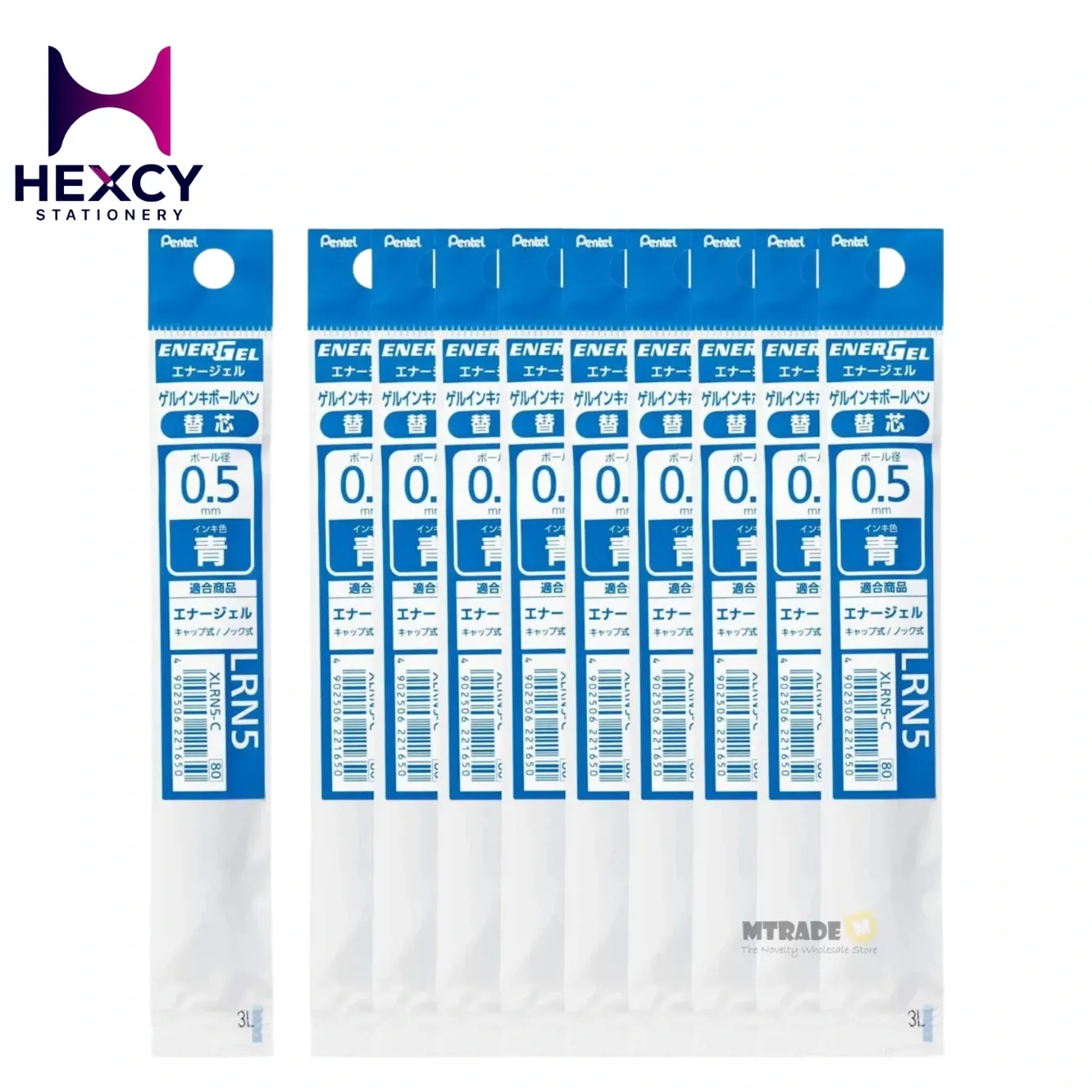 [XLRN5-C] Refill For Pentel Energel S Gel Pen 0.5 (BLUE)