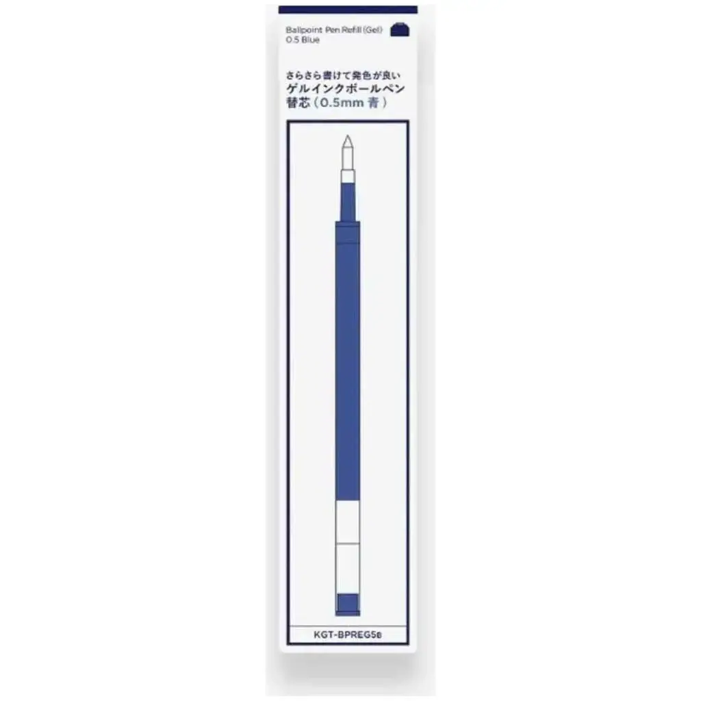 [KGT-BPREG5] Kokuyo Good Tools Ballpoint Pen 0.5 Refill  (BLUE)