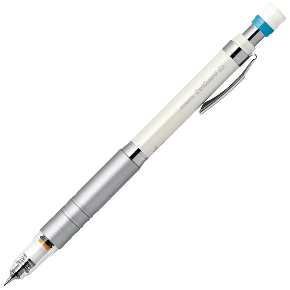 [P-MA86-W] Zebra Delguard Type LX Mechanical Pencil (White)