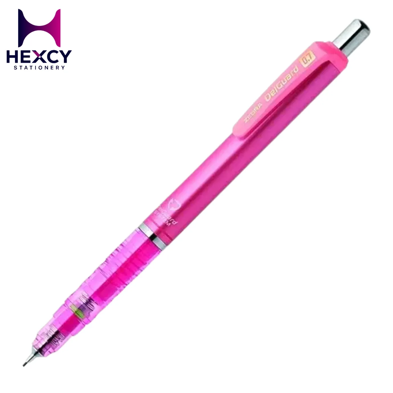 [P-MAB85-N2-BRP] Zebra Delguard Standard Mechanical Pencil 0.7 (Pink)