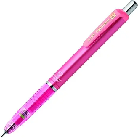 [P-MAB85-N2-BRP] Zebra Delguard Standard Mechanical Pencil 0.7 (Pink)
