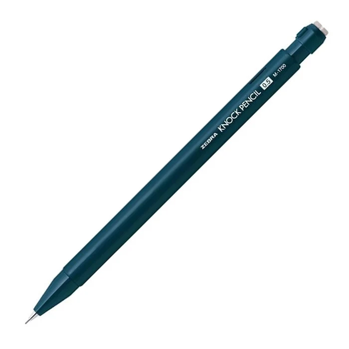 [MA117-NV] Zebra Knock Mechanical Pencil 0.5 (Navy)