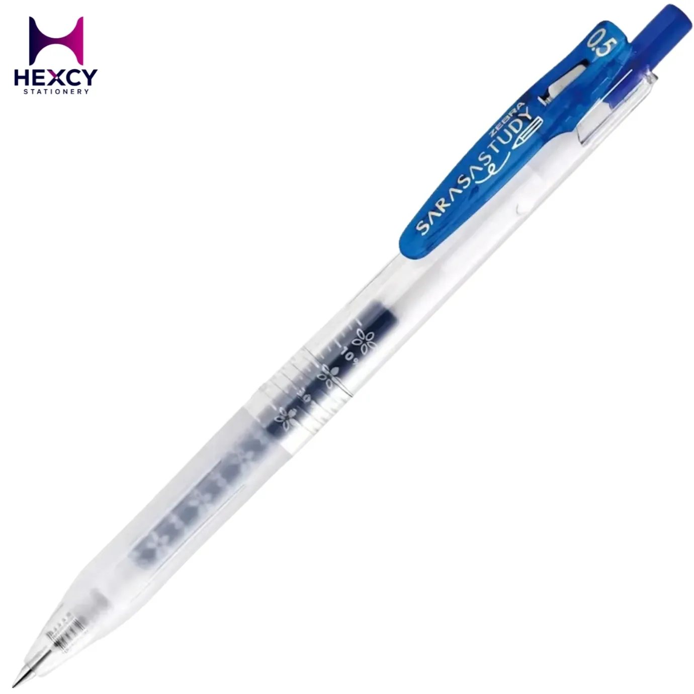 [JJM88-BL] Zebra Sarasa Study Gel Pen 0.5 (BLUE)