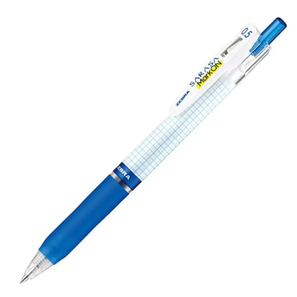 [JJ77-BL] Zebra Sarasa Mark On Gel Pen 0.5 (BLUE)