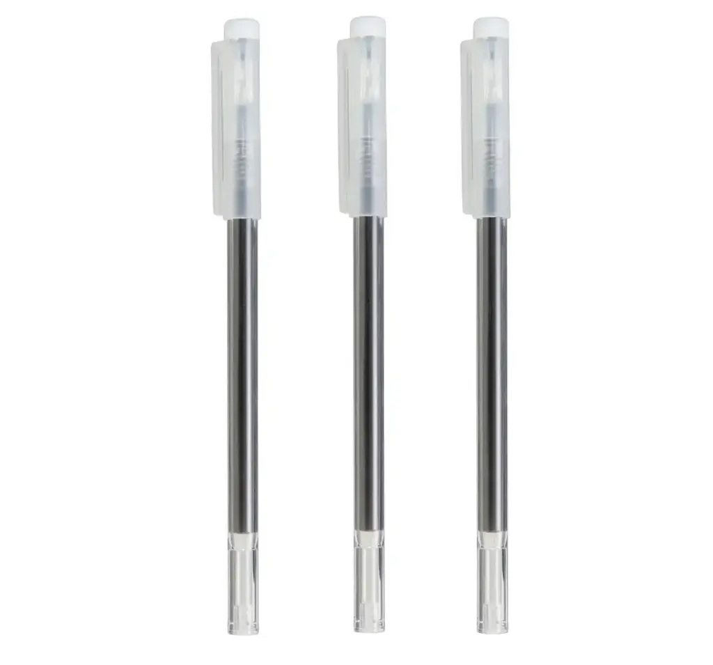 Muji Erasable Ballpoint Pen, Cap Type 0.5-BK