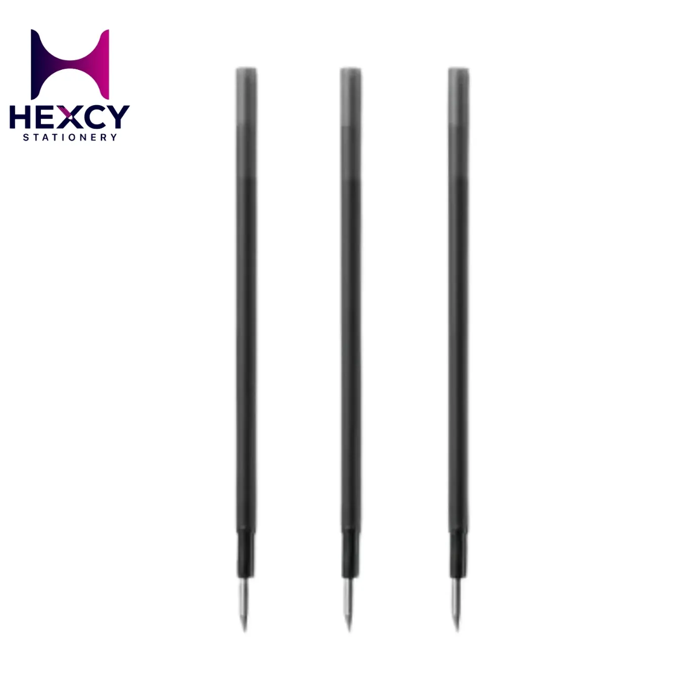 Refill for Muji Erasable Ballpoint Pen Knock Type-, 3pcs Pack 0.5