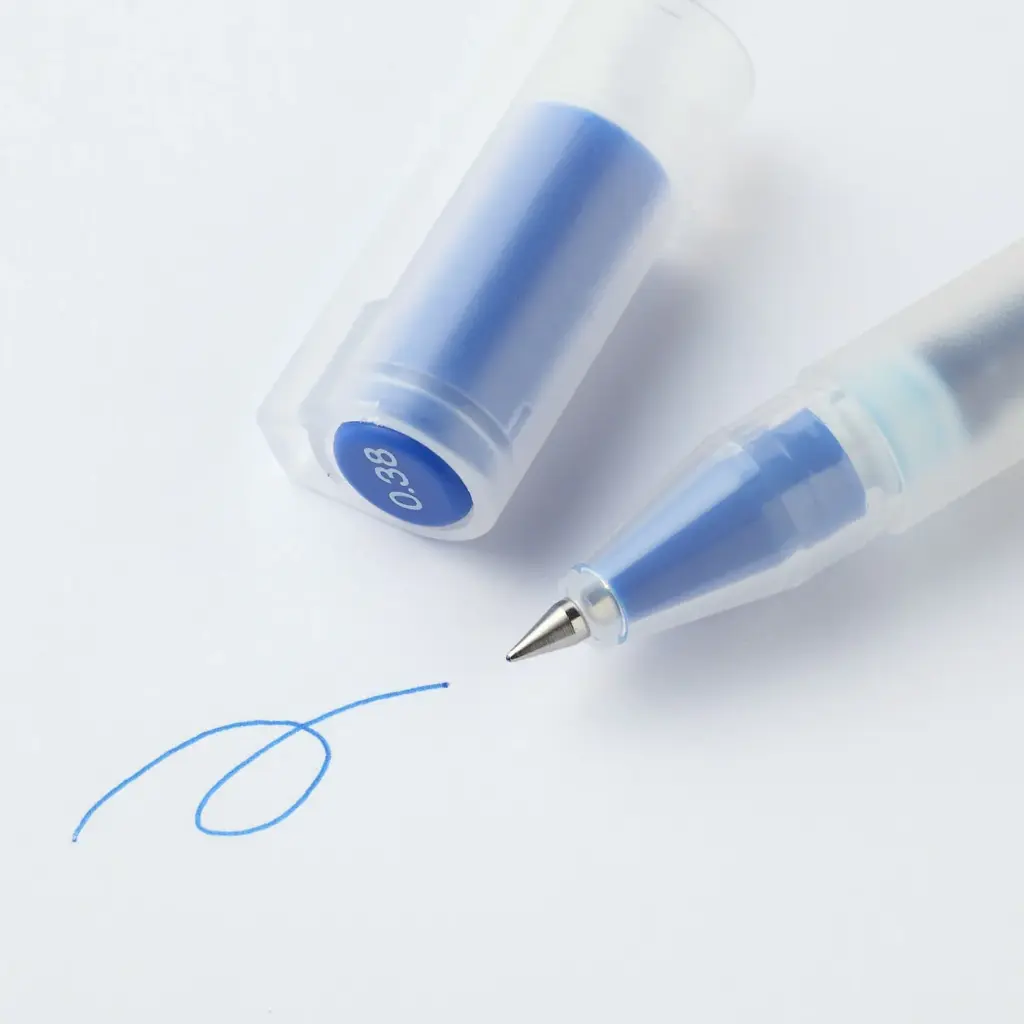 Muji Gel Pen Cap Type 0.38