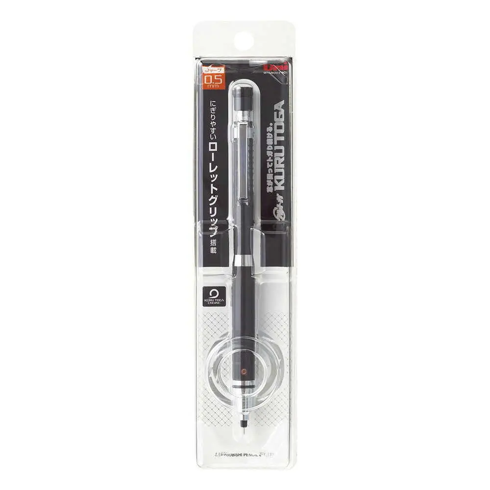 [M5-1017 1P 43] Uni Kurutoga Roulette Model Mechanical Pencil 0.5 (Black)