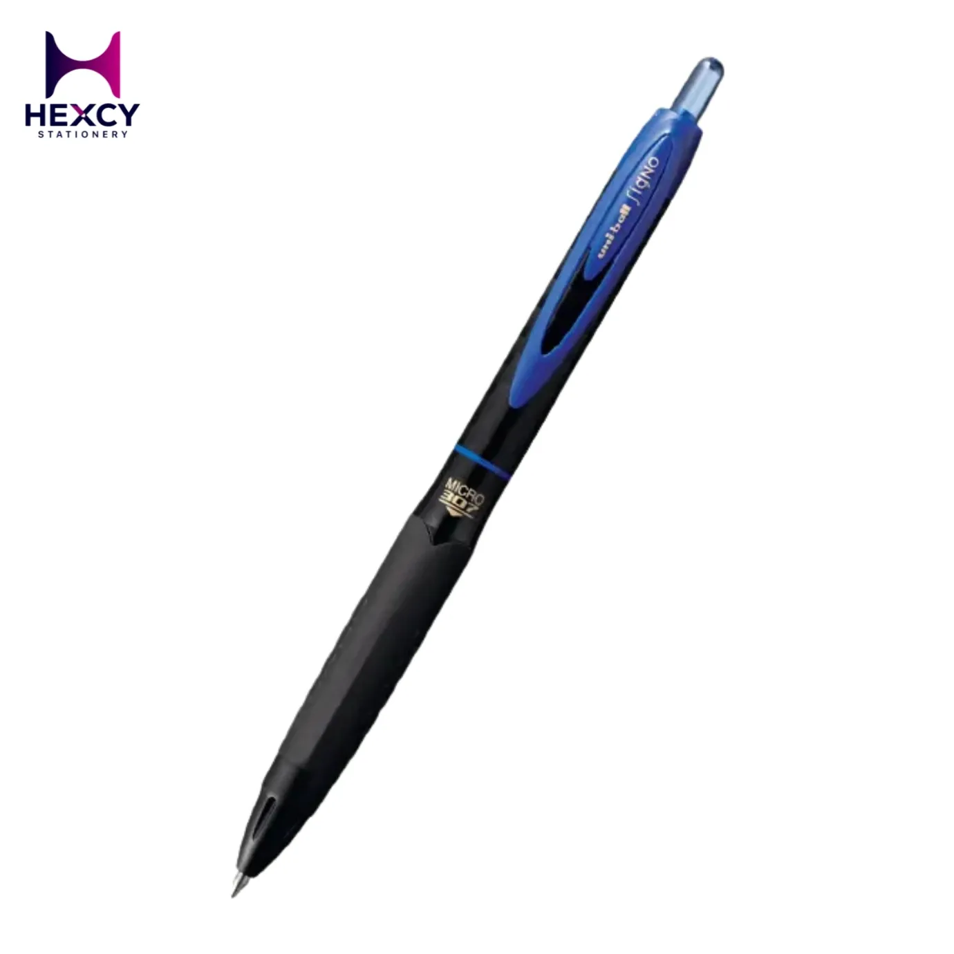 [UMN-307-05 ] Uniball Signo Micro 307 Gel Pen 0.5 (BLUE)