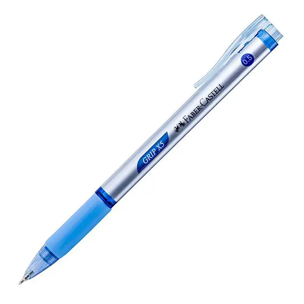 [Grip-X5 547352] Faber-Castell Grip X Ballpoint Pen 0.5 (BLUE)