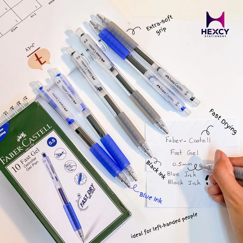 Faber-Castell Air Fast Gel  Pen 0.5