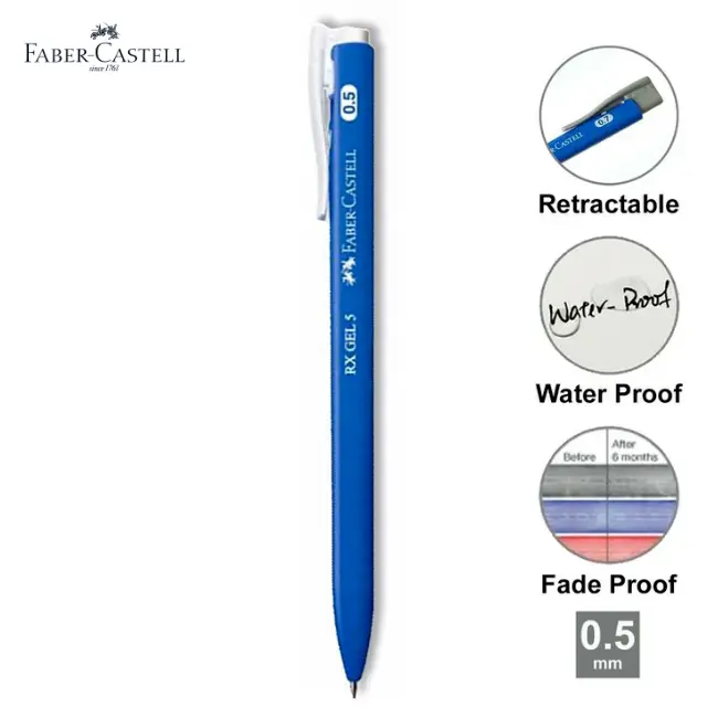 [249951] Faber-Castell RX Gel 0.5 (BLUE)