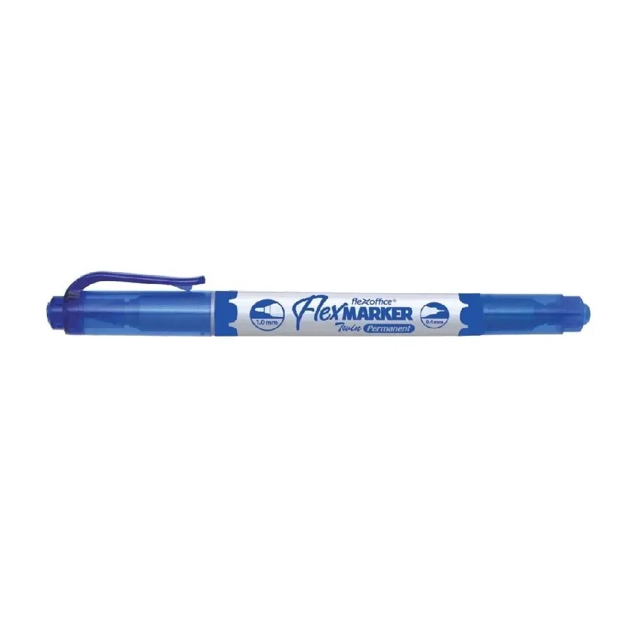 [FO-PM07] Flex Office -Flex Marker Twin Permanent (BLUE)