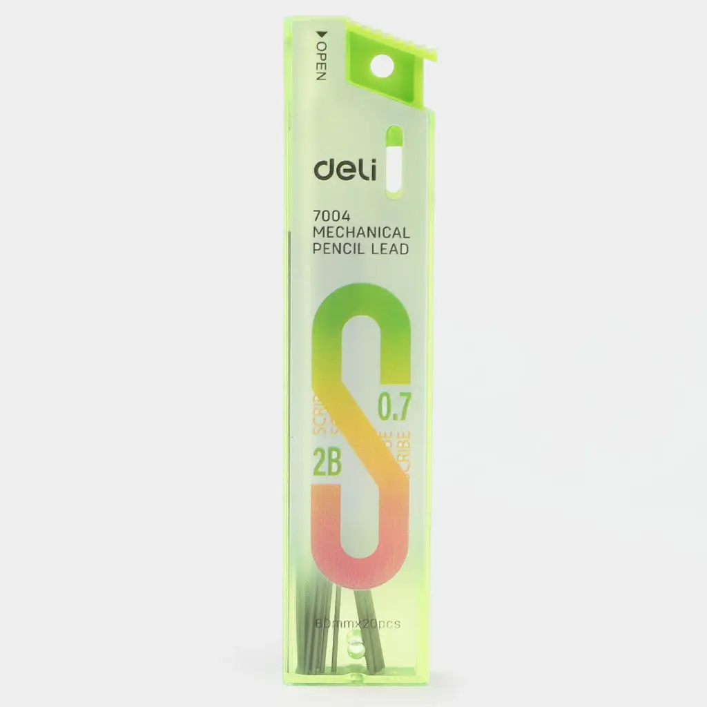 Deli 7004 Mechanical Pencil Leads 2B ,0.7