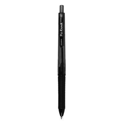 [C-BA65-ZA-BK] Zebra PIC KNOCK 0.7 Ball Point Pen (BLACK)