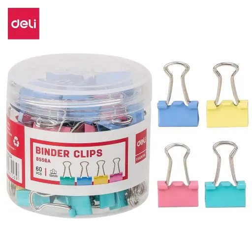 [E8556A] Deli 8556A Multi Binder Clip