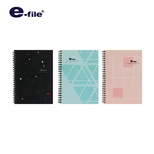 E-File Slipping Into An Inspiring Lifestyle Notebook,65 GSM