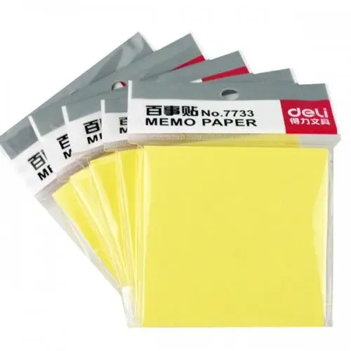 Deli Stick Note 7733[3*3] [A 00352][01302] 100 sheets