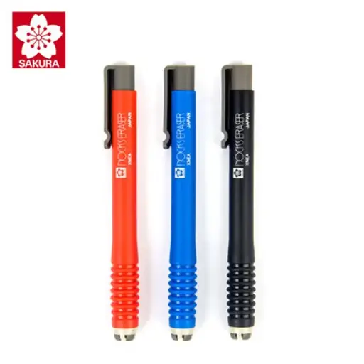 SAKURA Nocks Push Type Eraser