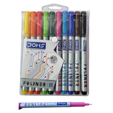 [No.80136] DOMS F9 Liner 10 Shades