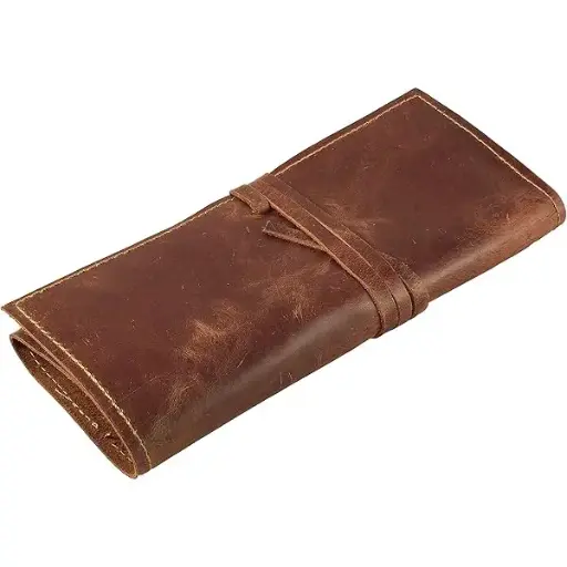 E File Leather Case
