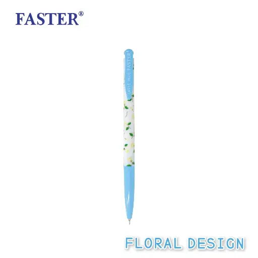 [CX910] Faster CX 910,Floral design Exra Fine Tip Ballpoint Pen 0.38