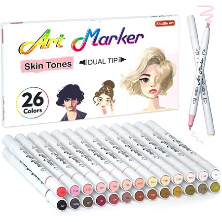 [SASMK26-upc] Shuttle Art 25 Pcs Color Skin Tone Set