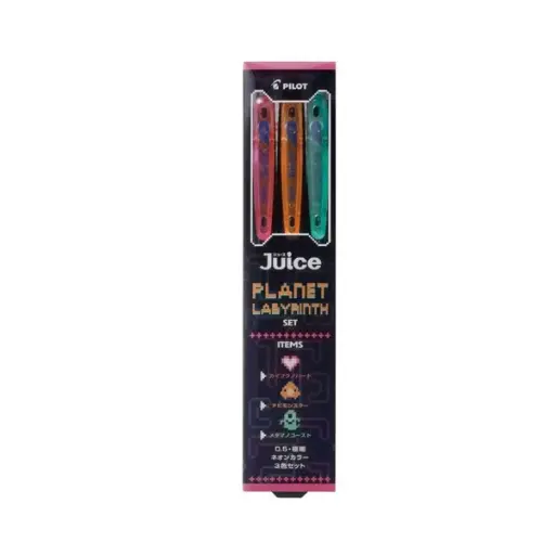 PILOT Pilot Pole Pen, Set of 3 Colors, Juice, Neon Colors