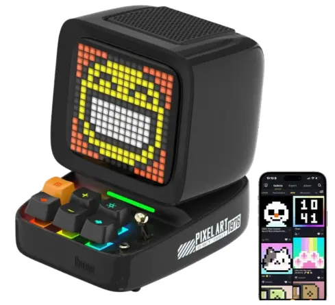 Divoom Ditoo-Plus Portable Bluetooth Speaker