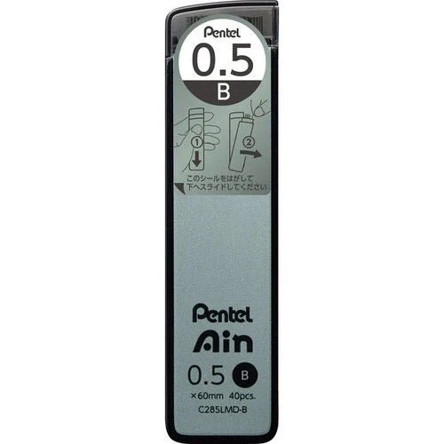 Pentel Mechanical Pencil Refill Pentel Ain 0.5mm Hardness B Cool Nuance Limited