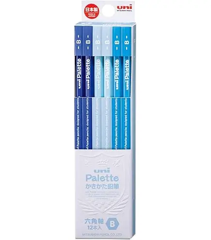 [7082 TB BL 2B 4P] Mitsubishi Pencil uni Tablet Class Pencil 2B