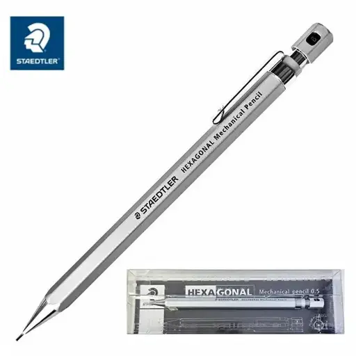 STAEDTLER 925 77-05S Hexagonal Mechanical Pencil, 0.5mm 